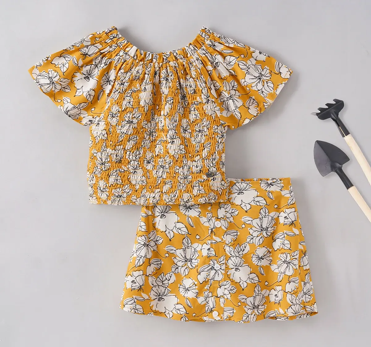 Girls Top And Skort Set