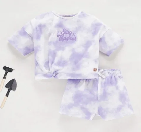 Girls T-Shirt And Shorts Set