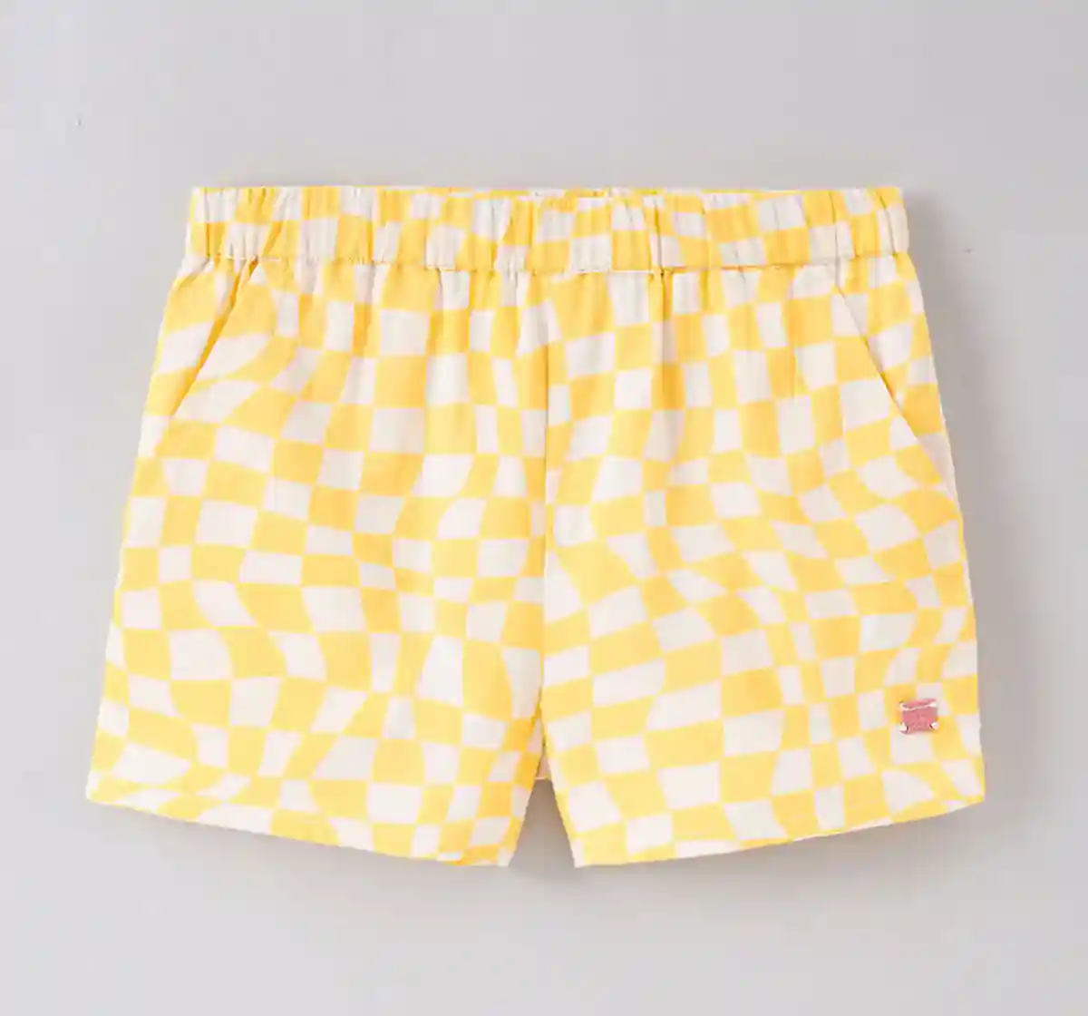 Girls Crop Top And Shorts Set