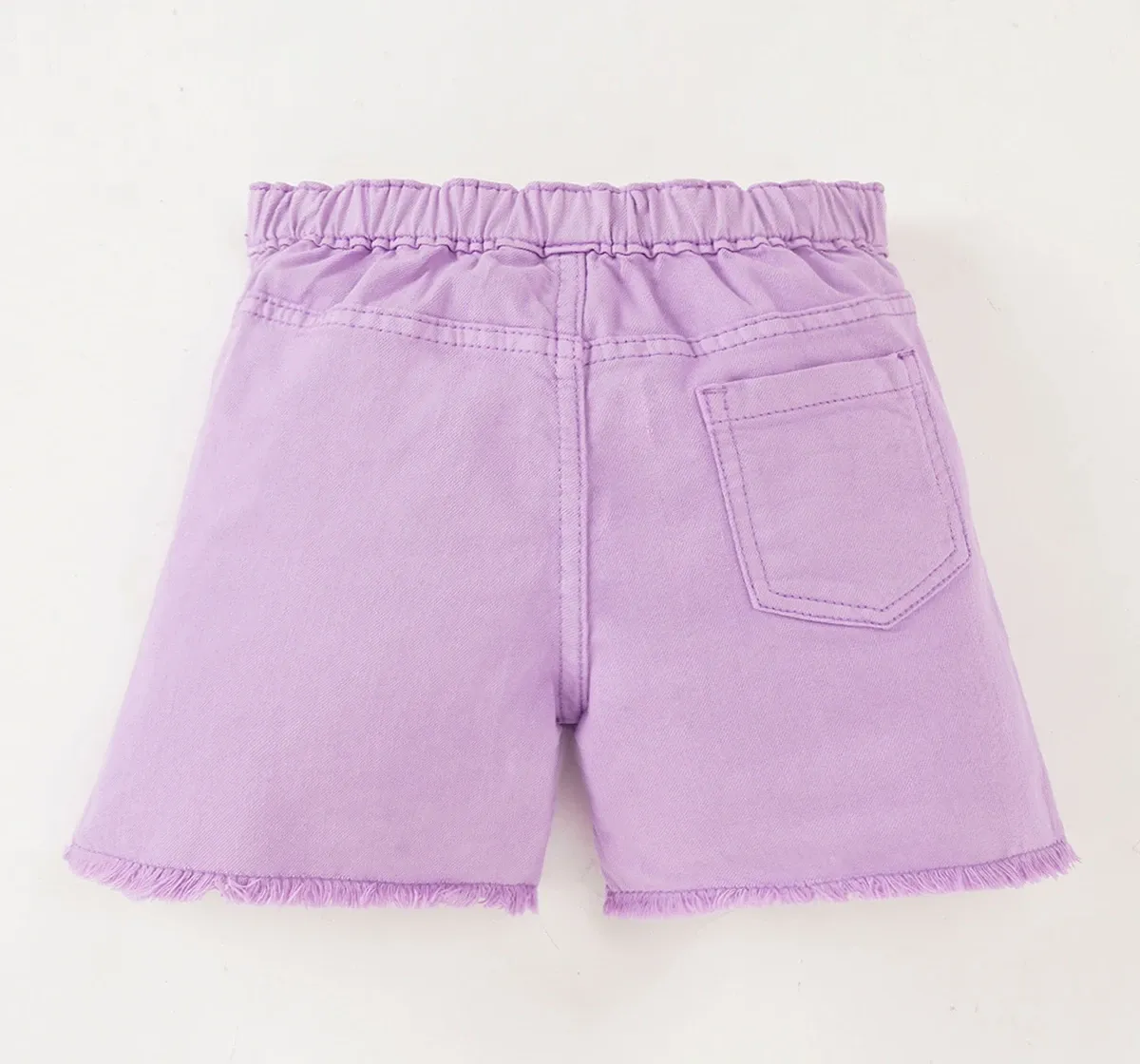 Girls Twill Asymmetric Skorts