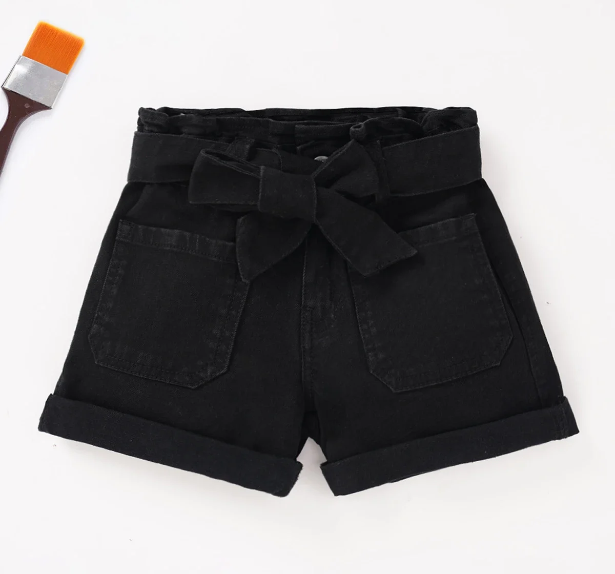 Girls Paper Bag Shorts