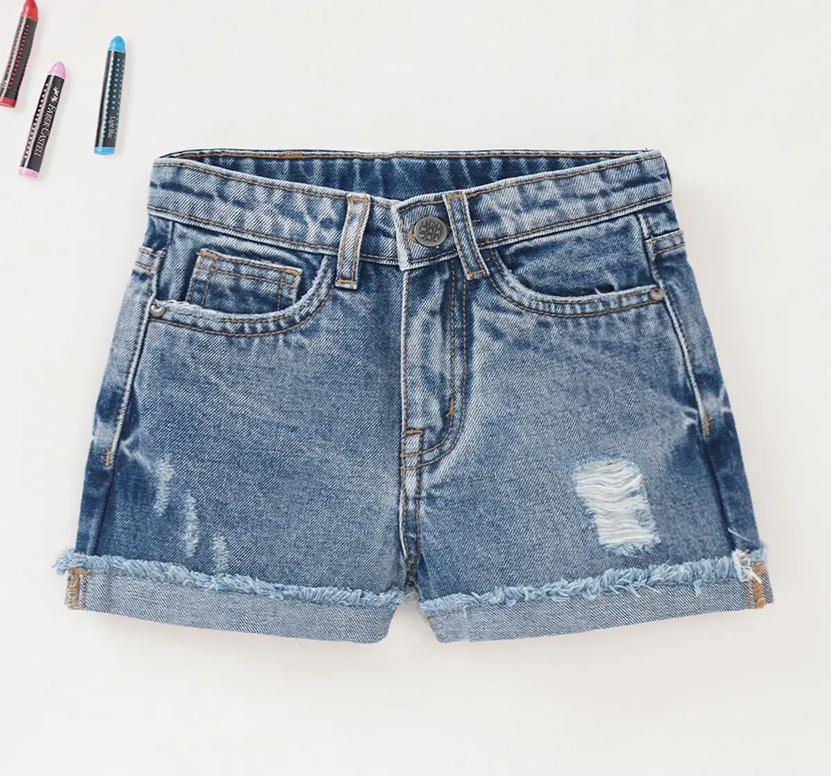 Girls Denim Shorts