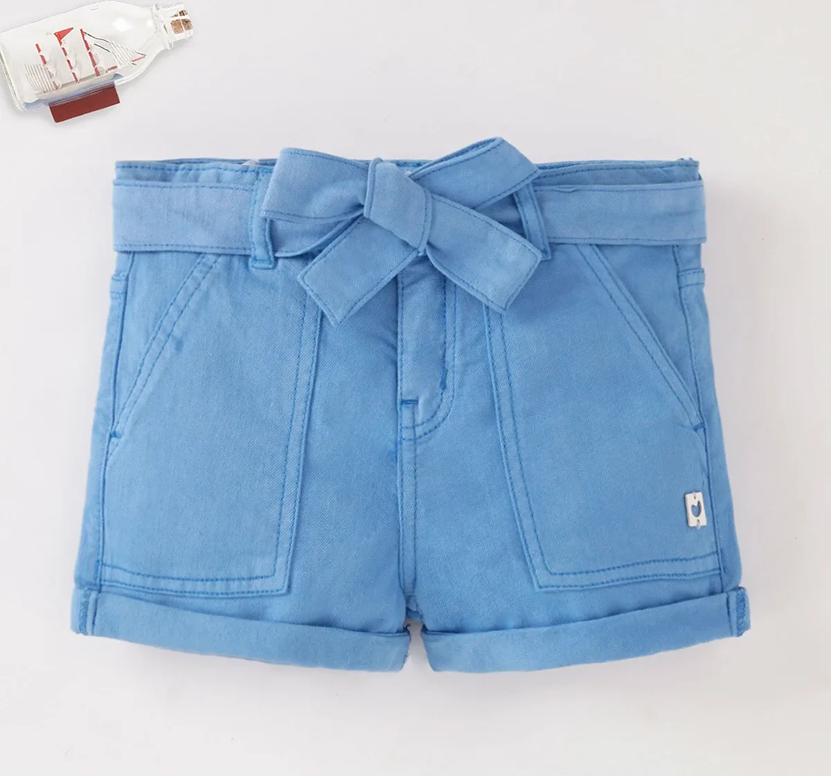 Girls Tie Up Shorts