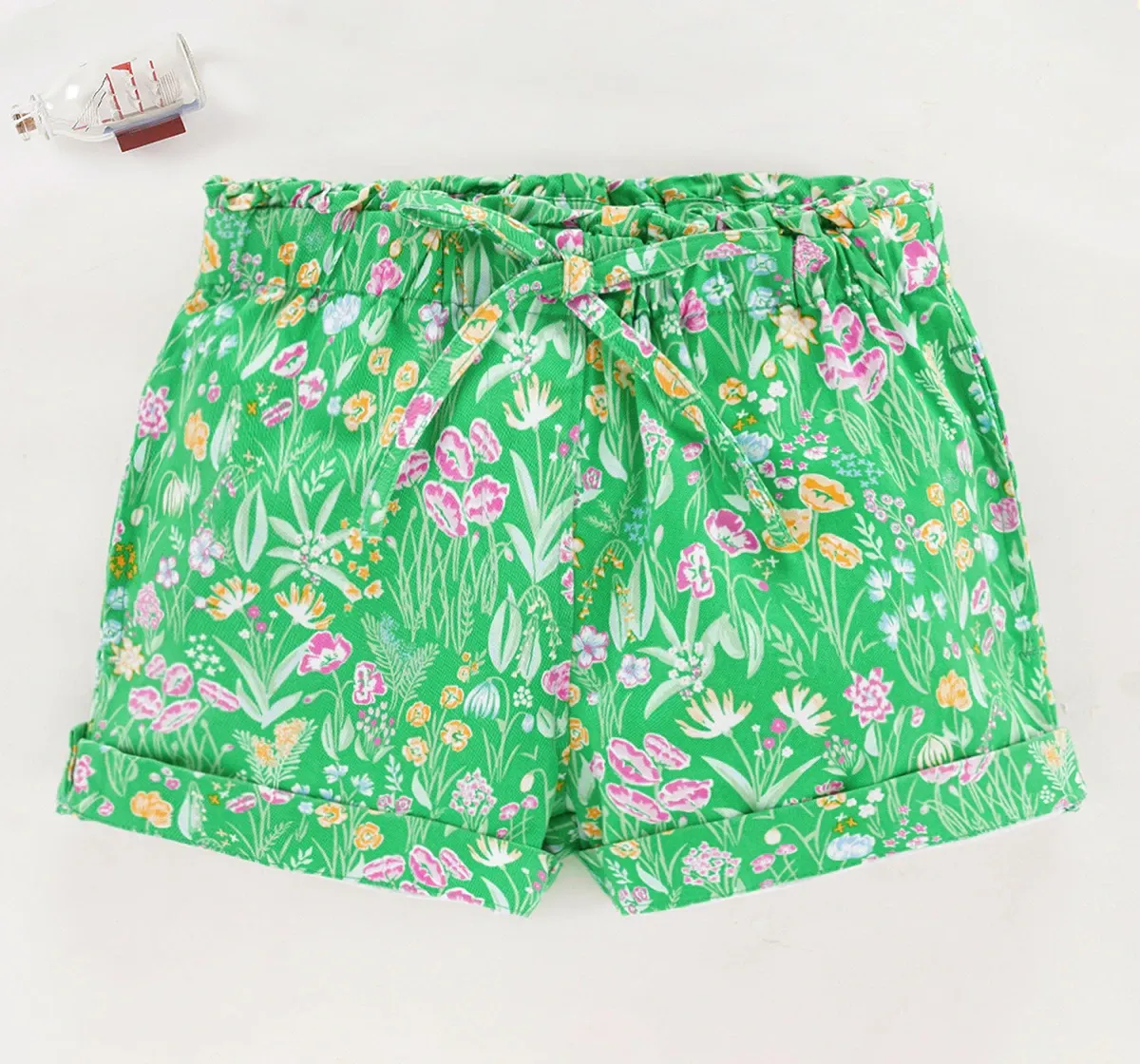 Girls High Waisted Shorts