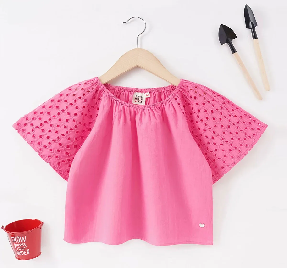 Girls Flared Sleeve Top