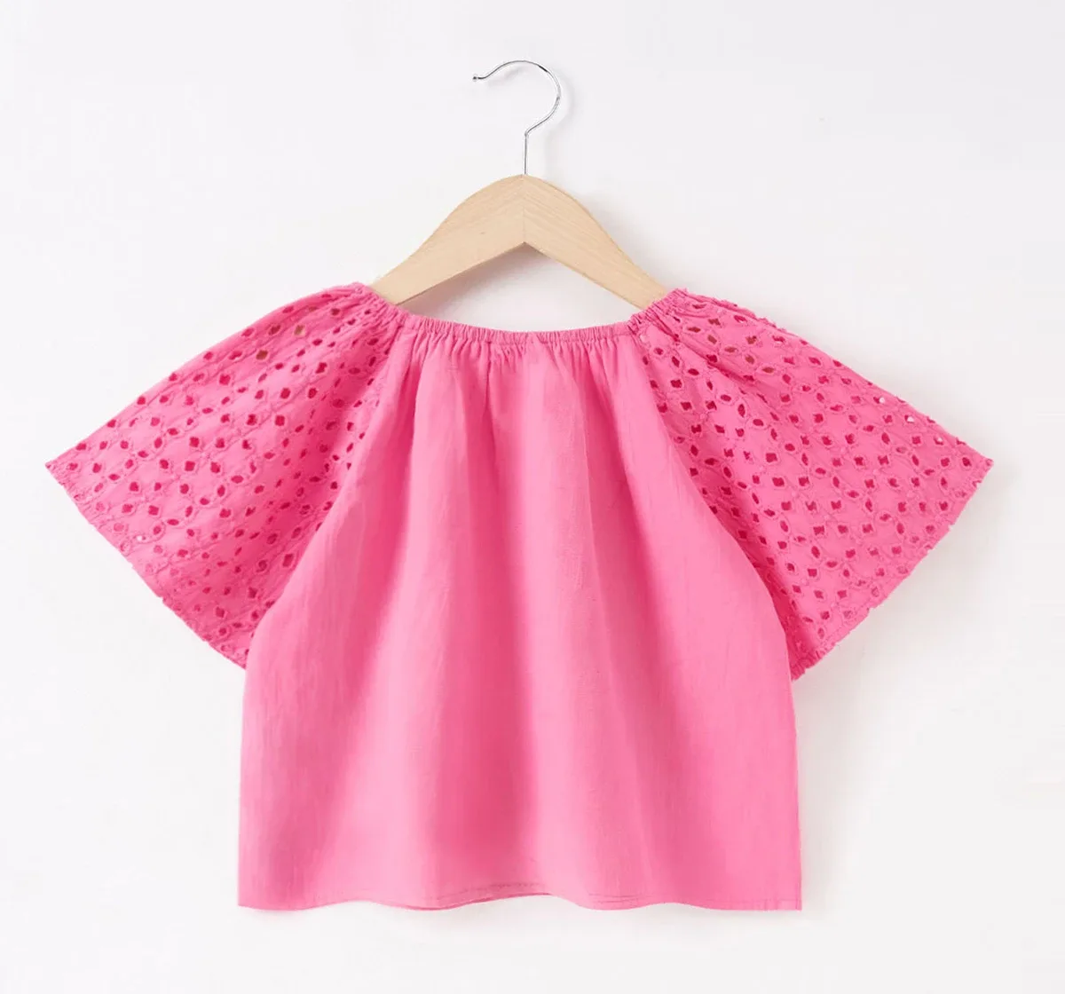 Girls Flared Sleeve Top