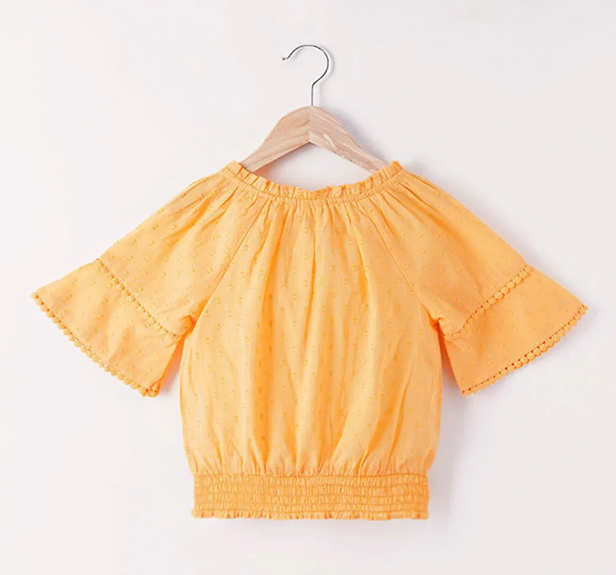 Girls Bell Sleeve Top