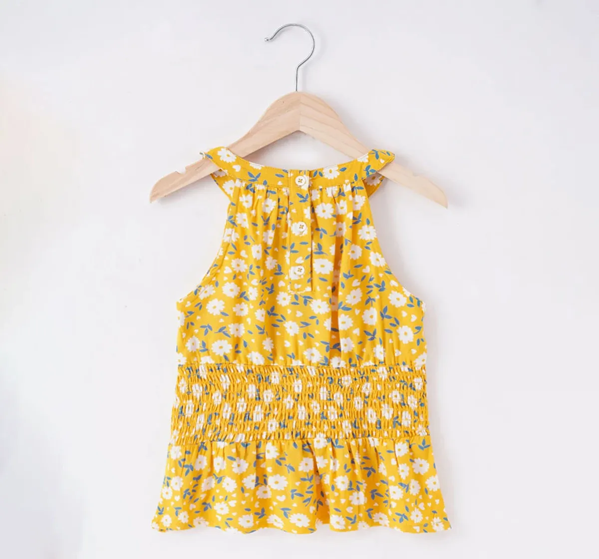 Girls Floral Print Top