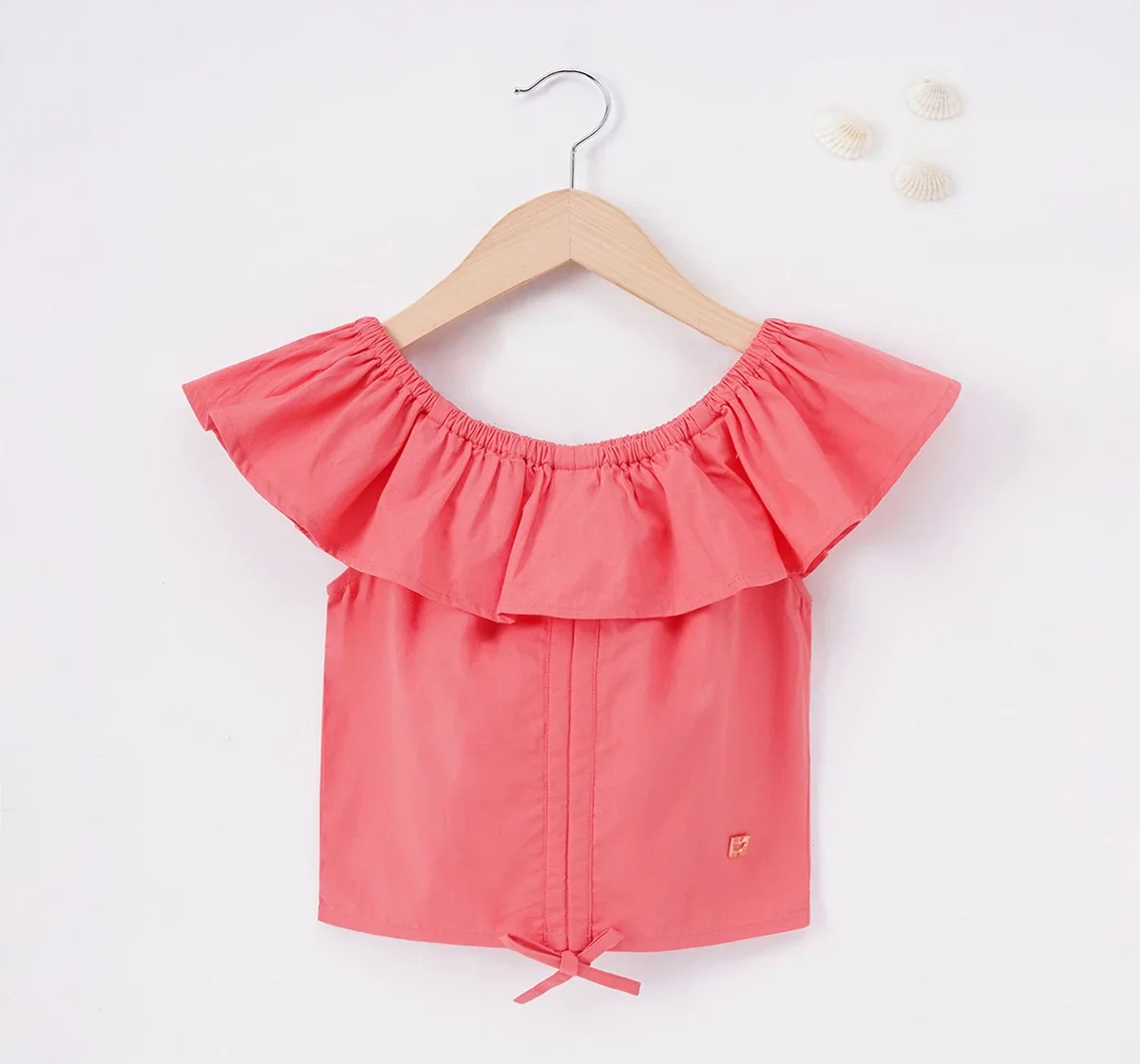 Girls Frill Crop Top