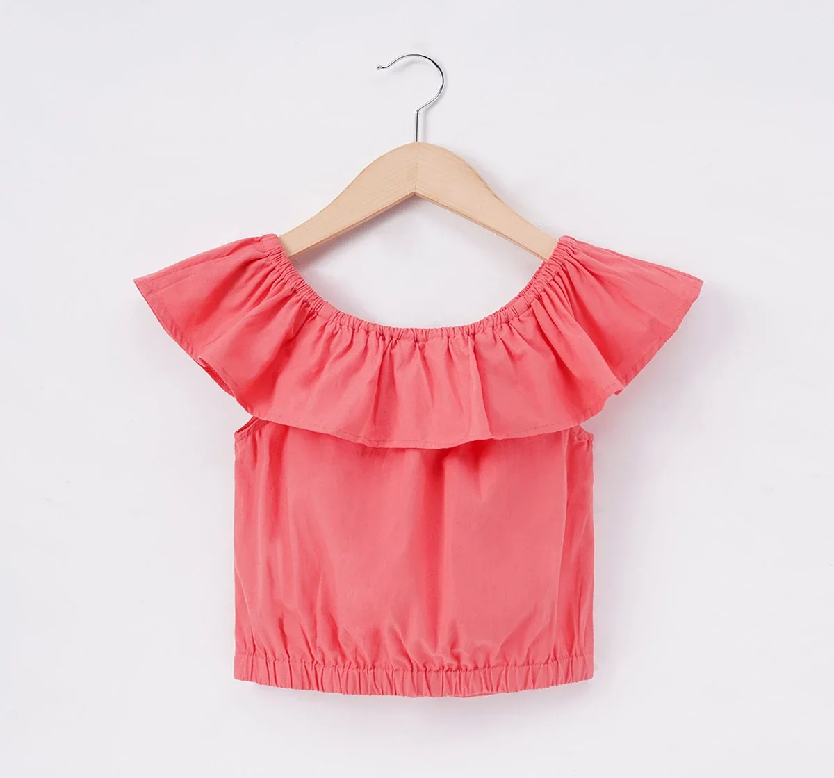 Girls Frill Crop Top