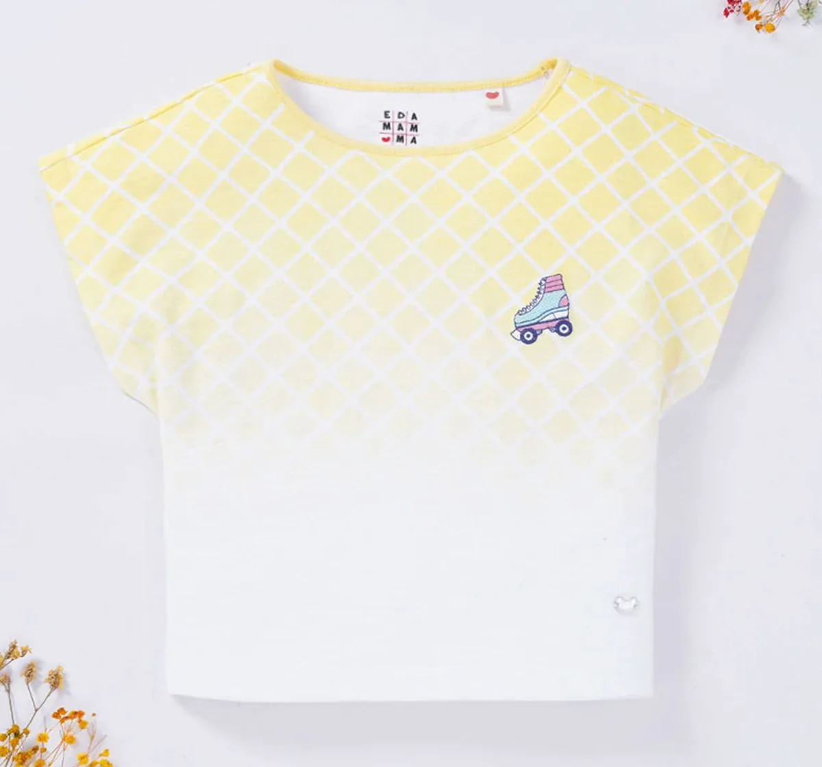 Girls Ombre Printed Tee