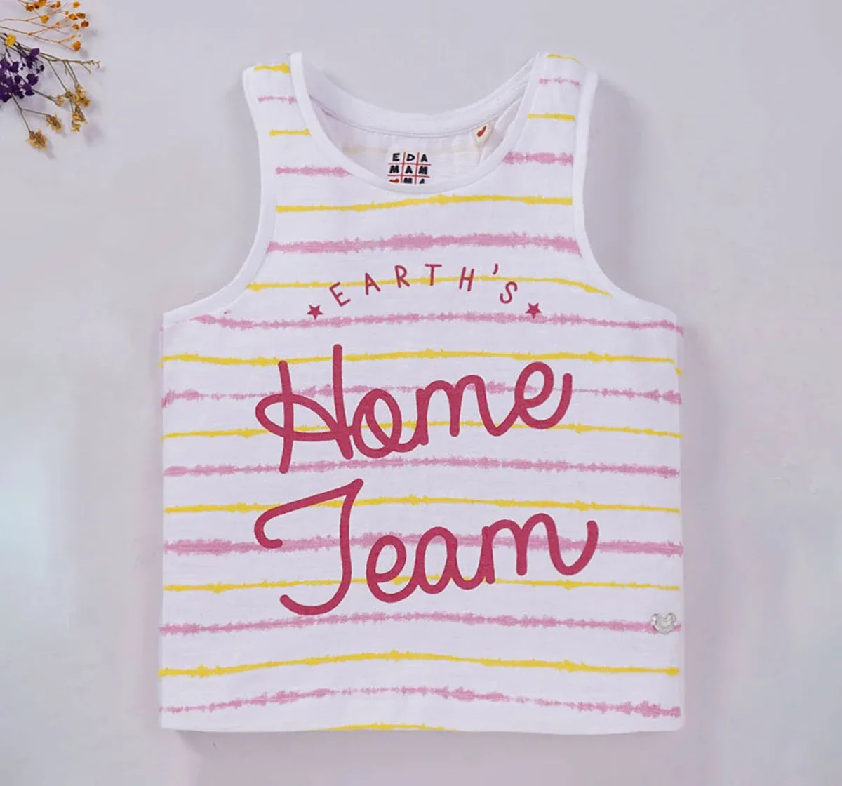 Girls Tie Dye Stripe Tank Top