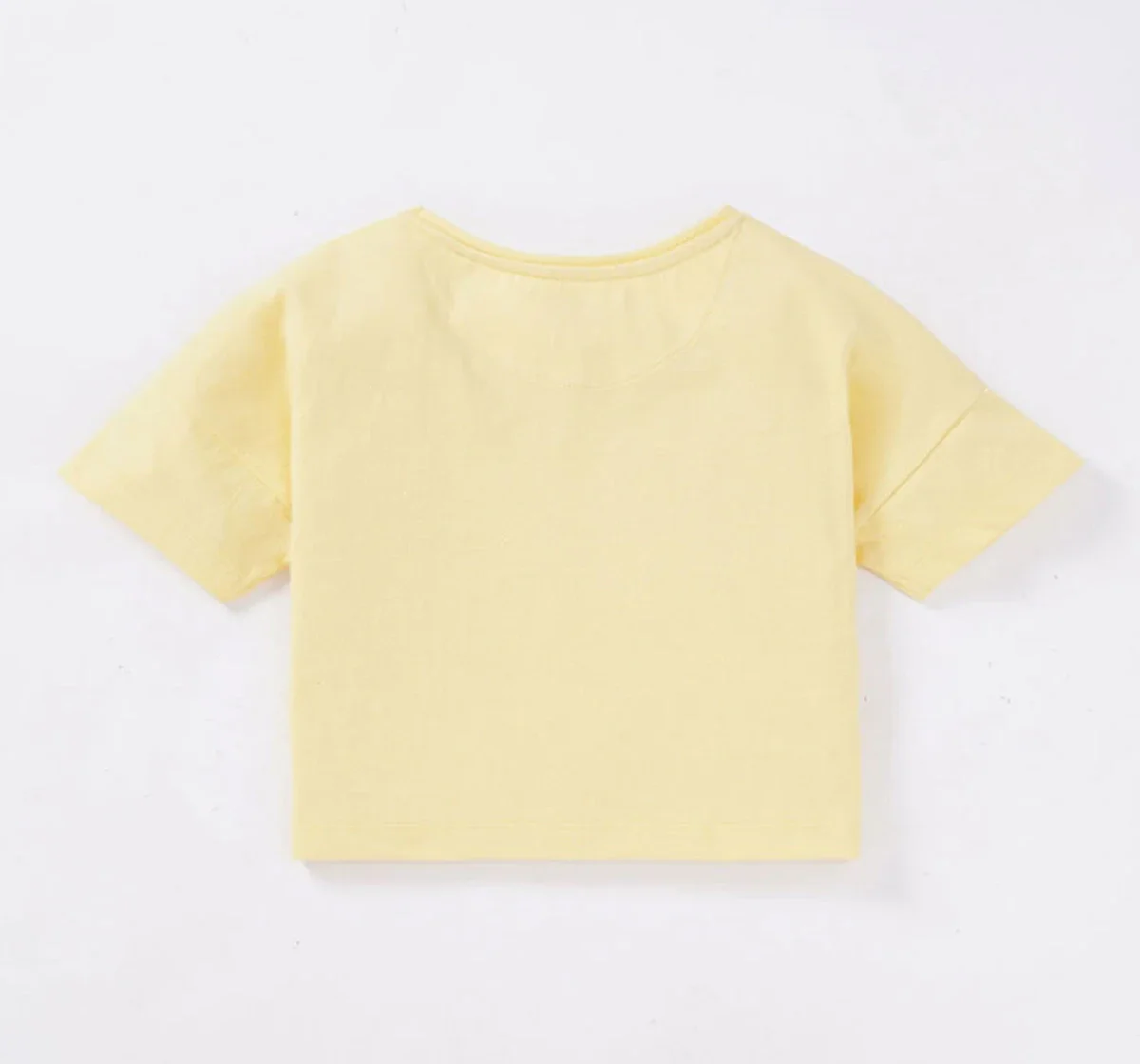 Girls Text Printed Tee