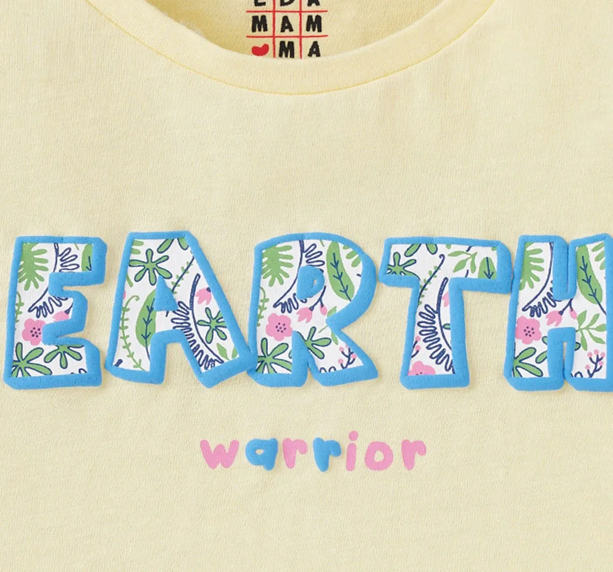Girls Earth Print Tee