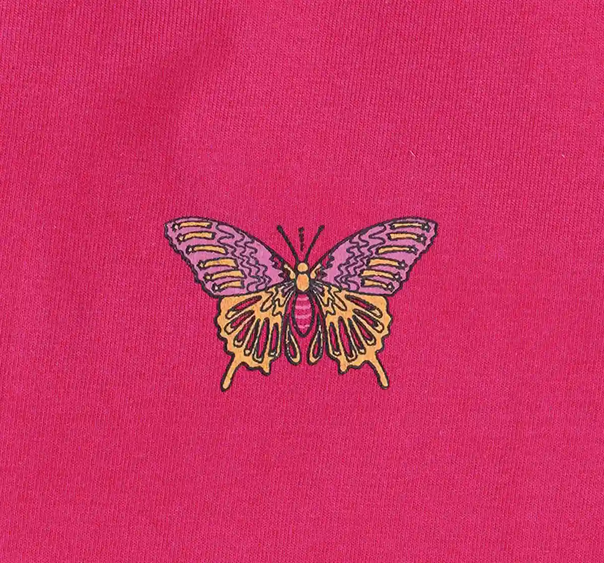 Girls Butterfly Print Tee