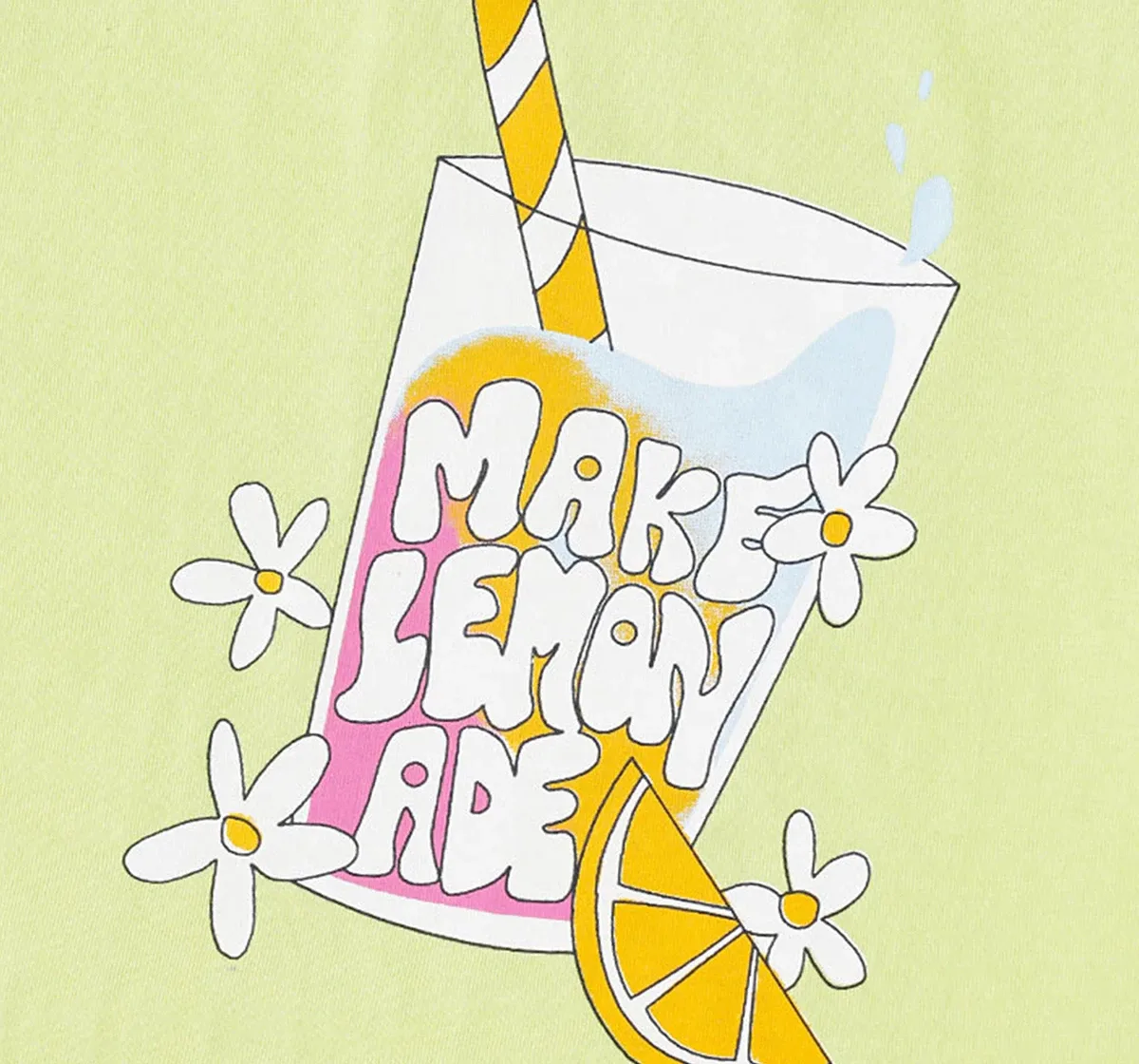 Girls Lemonade Printed Tee