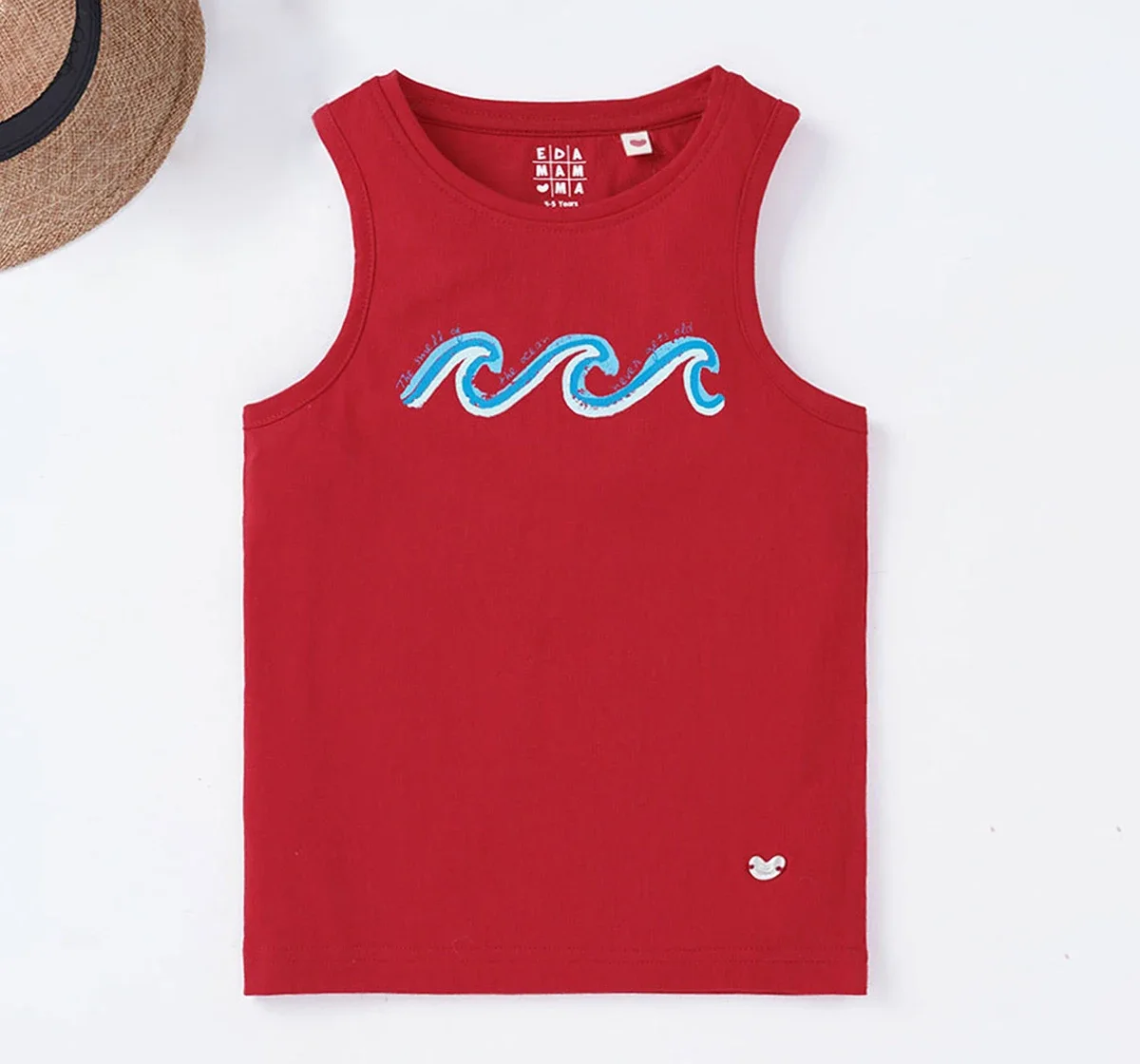 Girls Waves Printed Tee