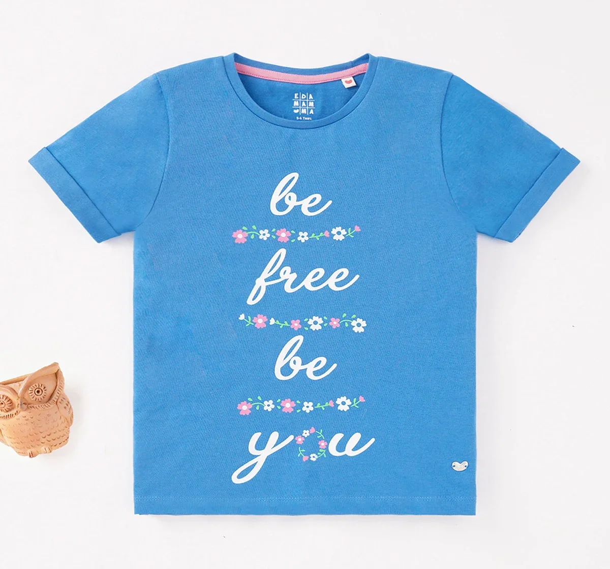 Girls Glitter Printed Tee