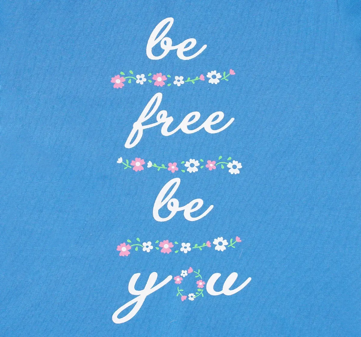 Girls Glitter Printed Tee