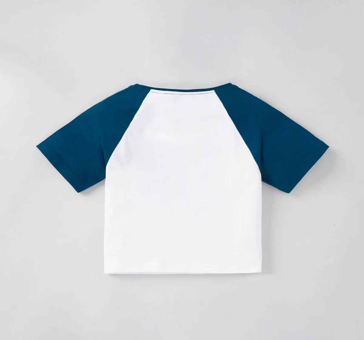 Girls Embroidered Raglan Tee