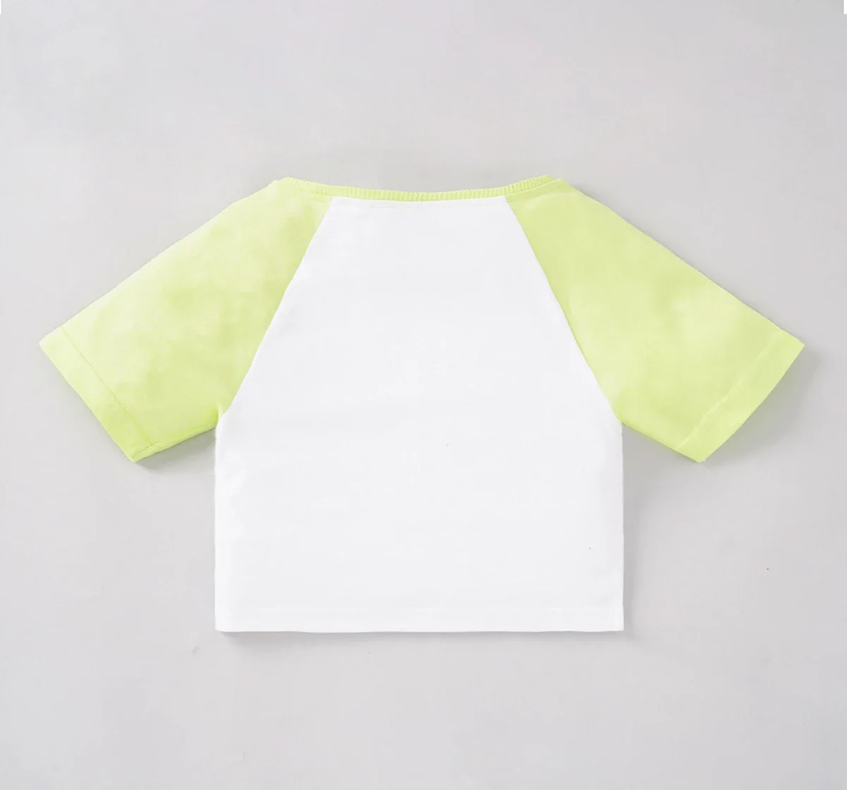 Girls Embroidered Raglan Tee