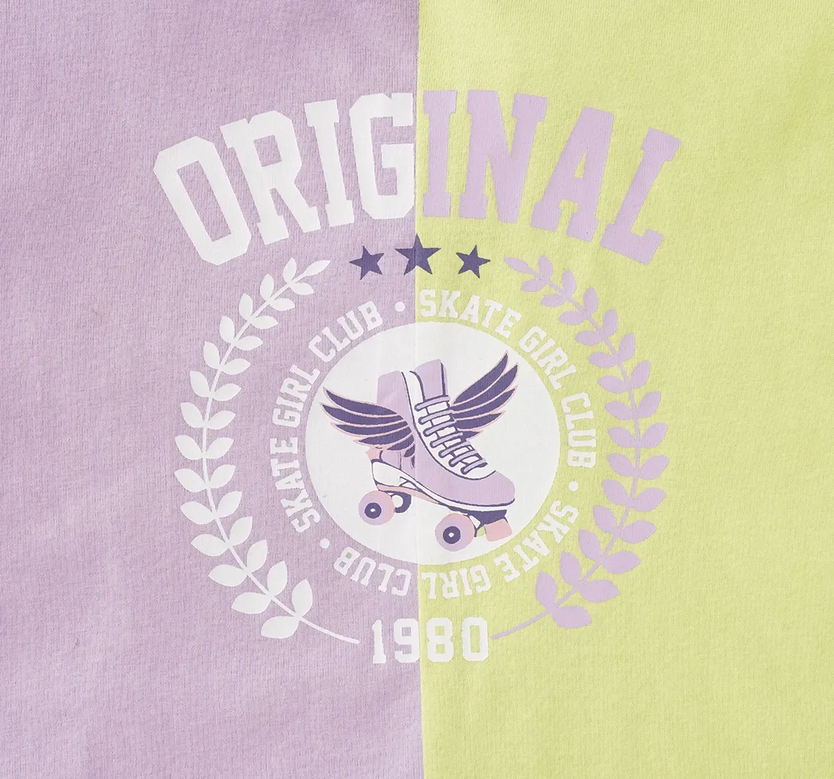 Girls Printed Cut And Sew Tee