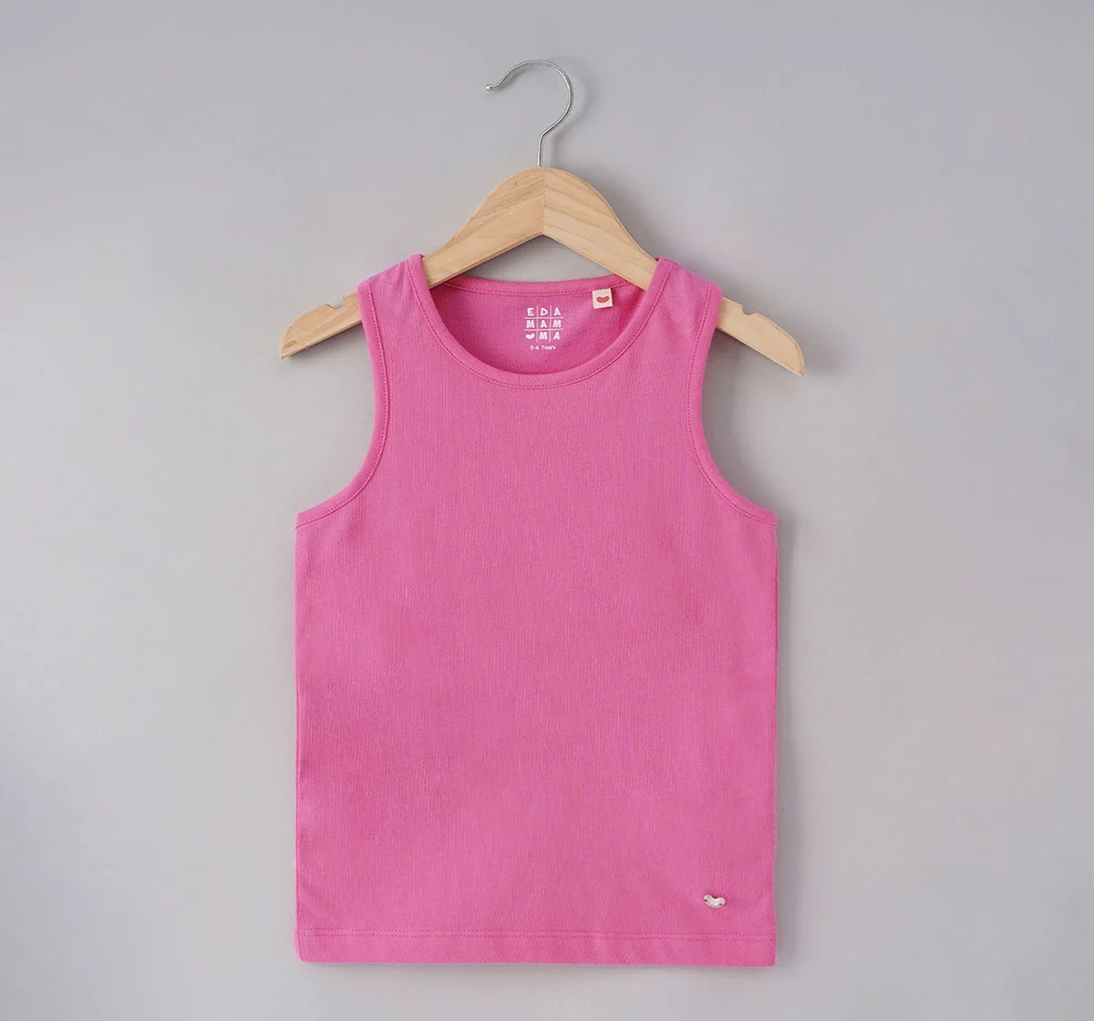 Girls Printed Overlap Tee