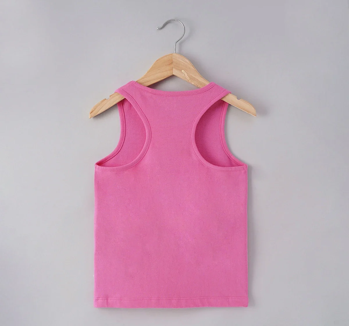 Girls Printed Overlap Tee