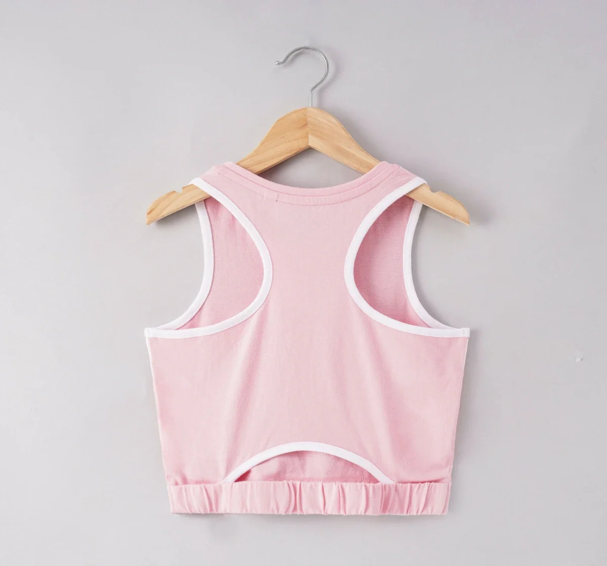 Girls Printed Crop Top