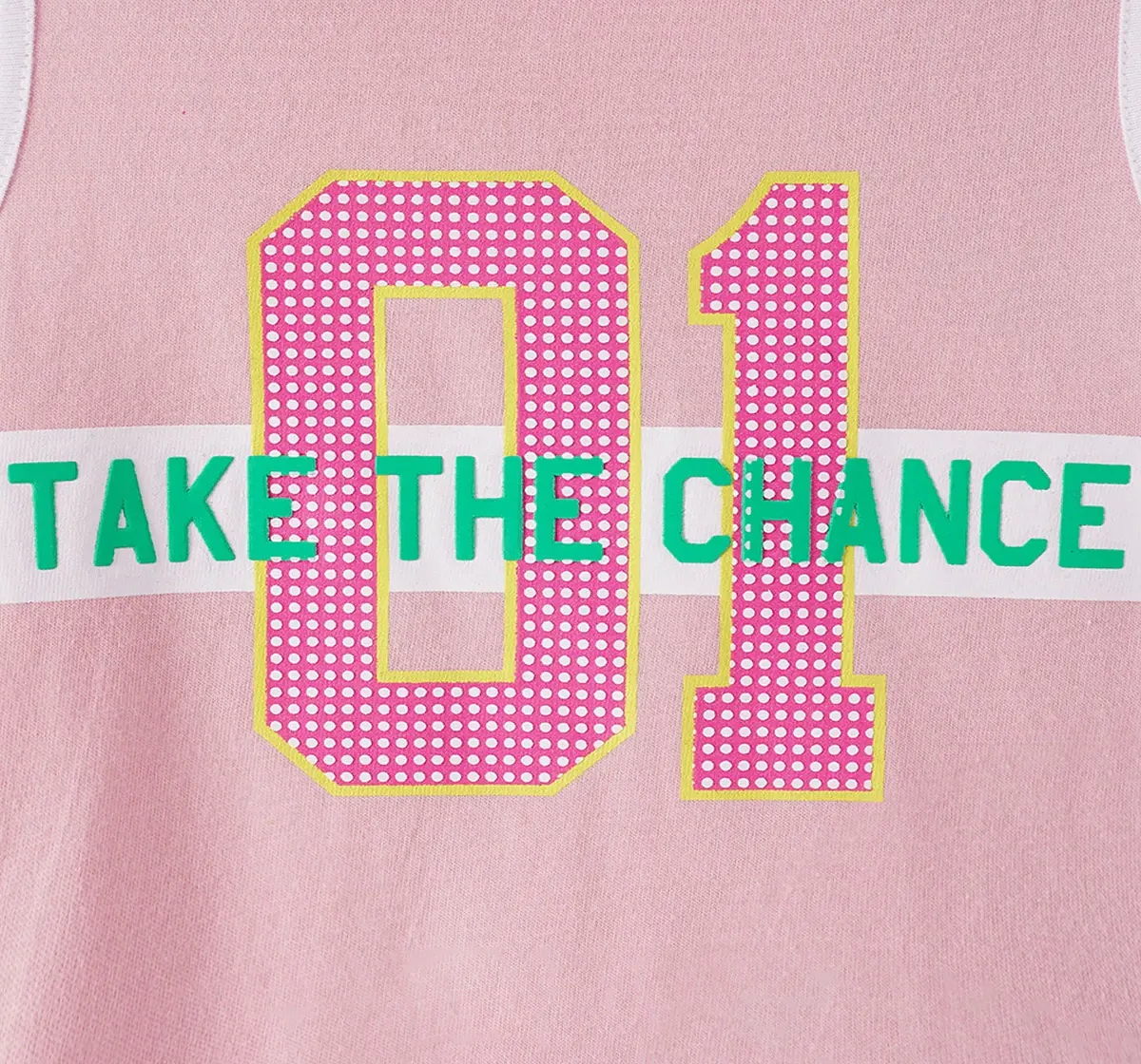 Girls Printed Crop Top