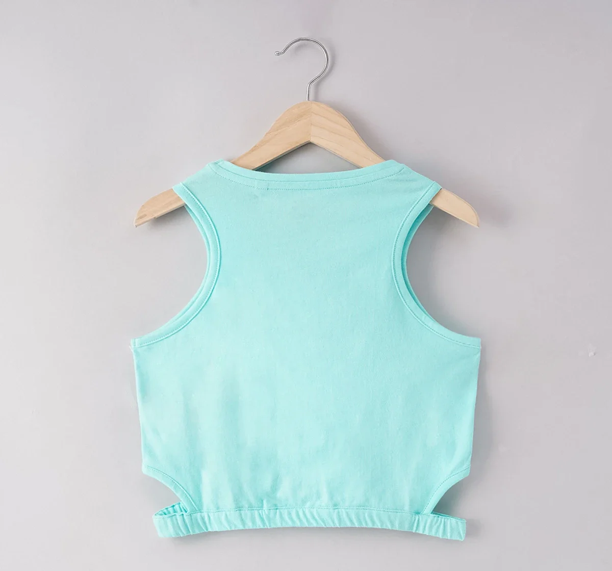 Girls Printed Crop Top