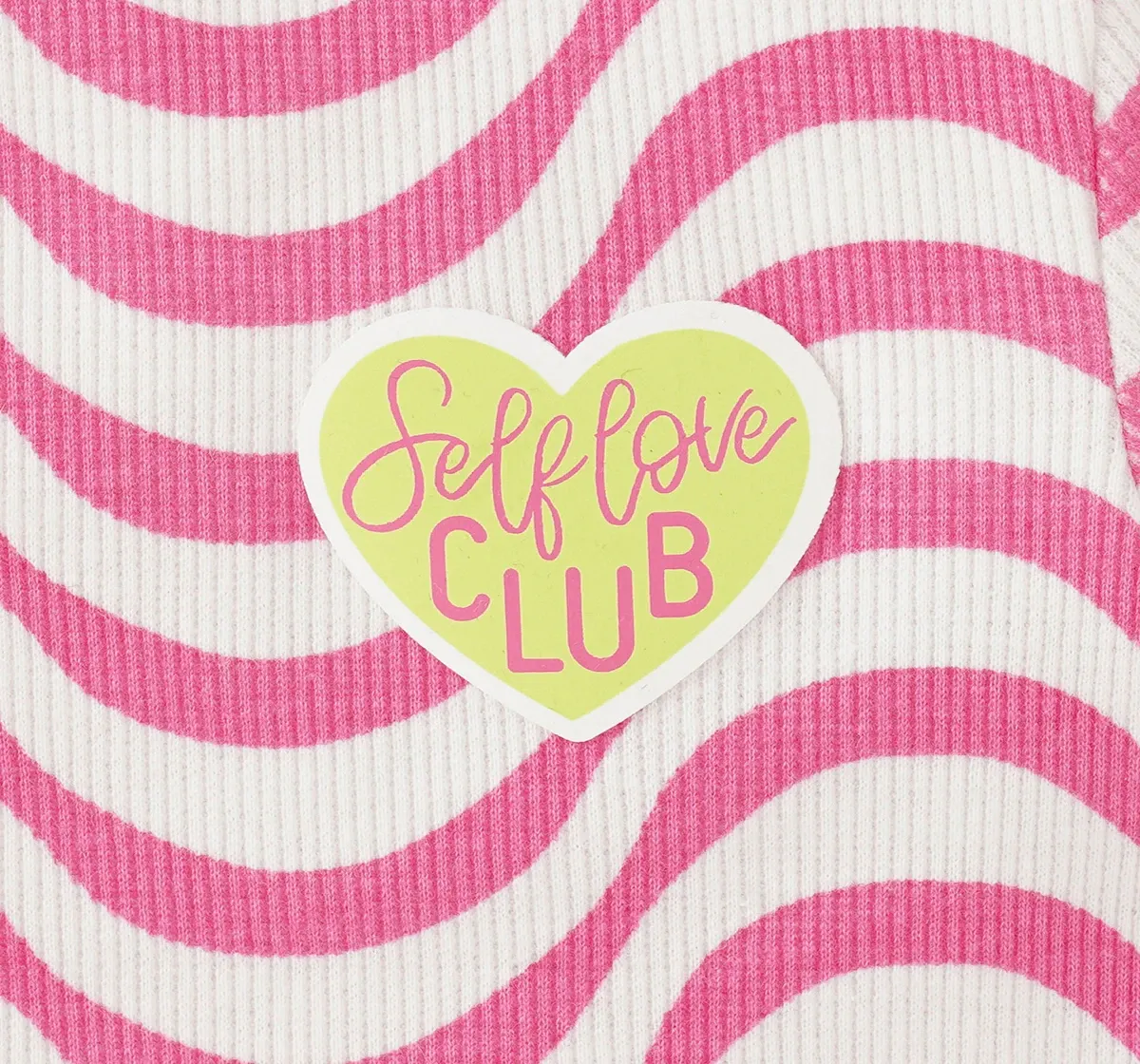 Girls Printed Rib Tee