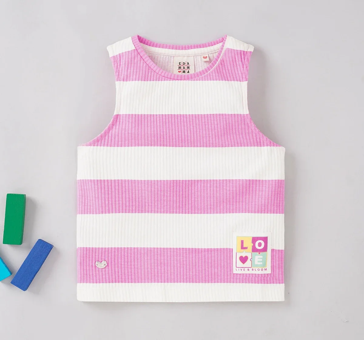 Girls Ribbed Tank Top