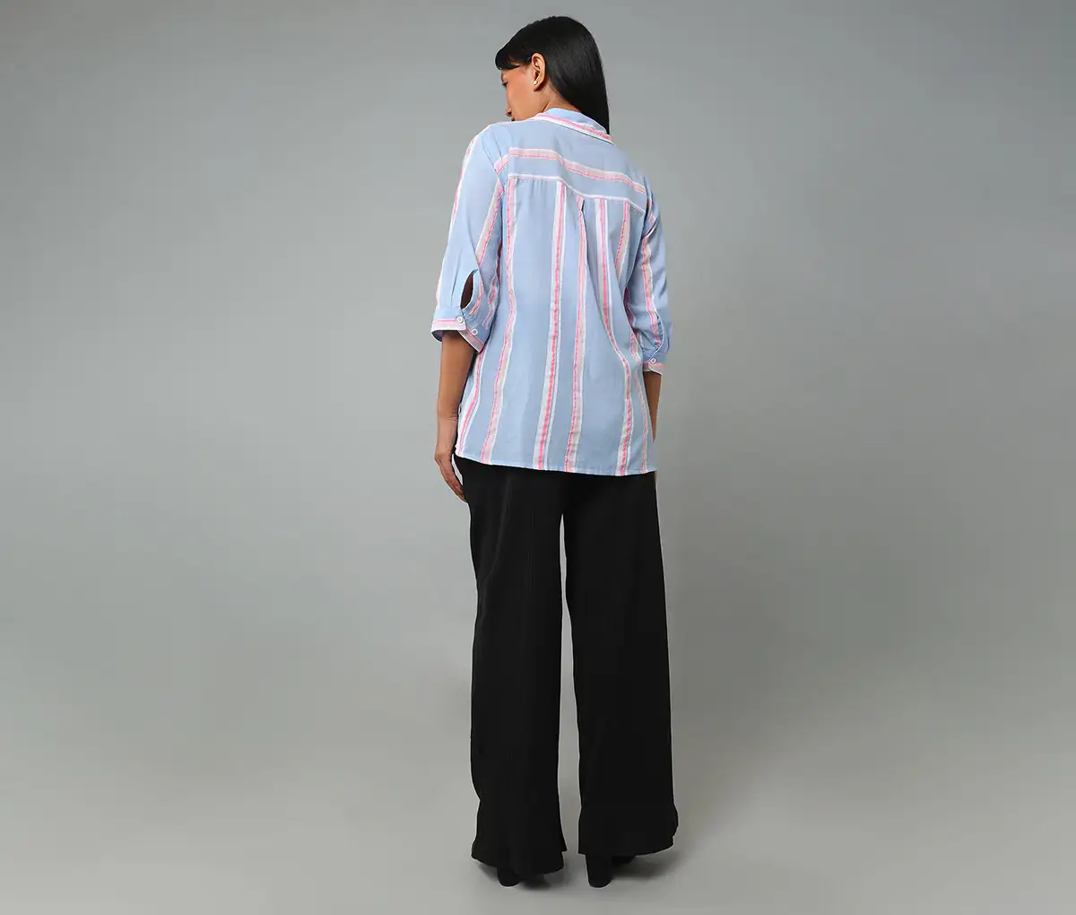 Maternity V-Neck Slim Shirt