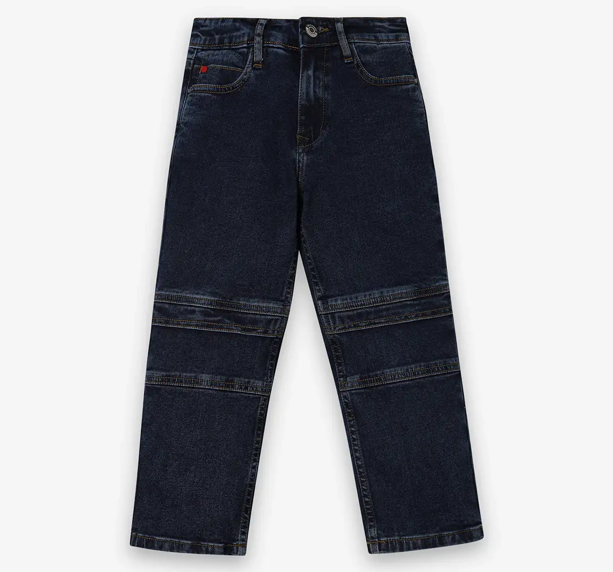 Boys 100% Cotton Jeans - Dark Blue