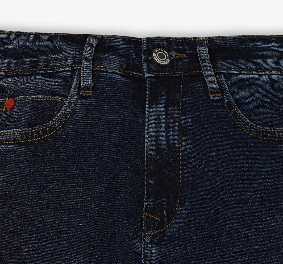 Boys 100% Cotton Jeans - Dark Blue