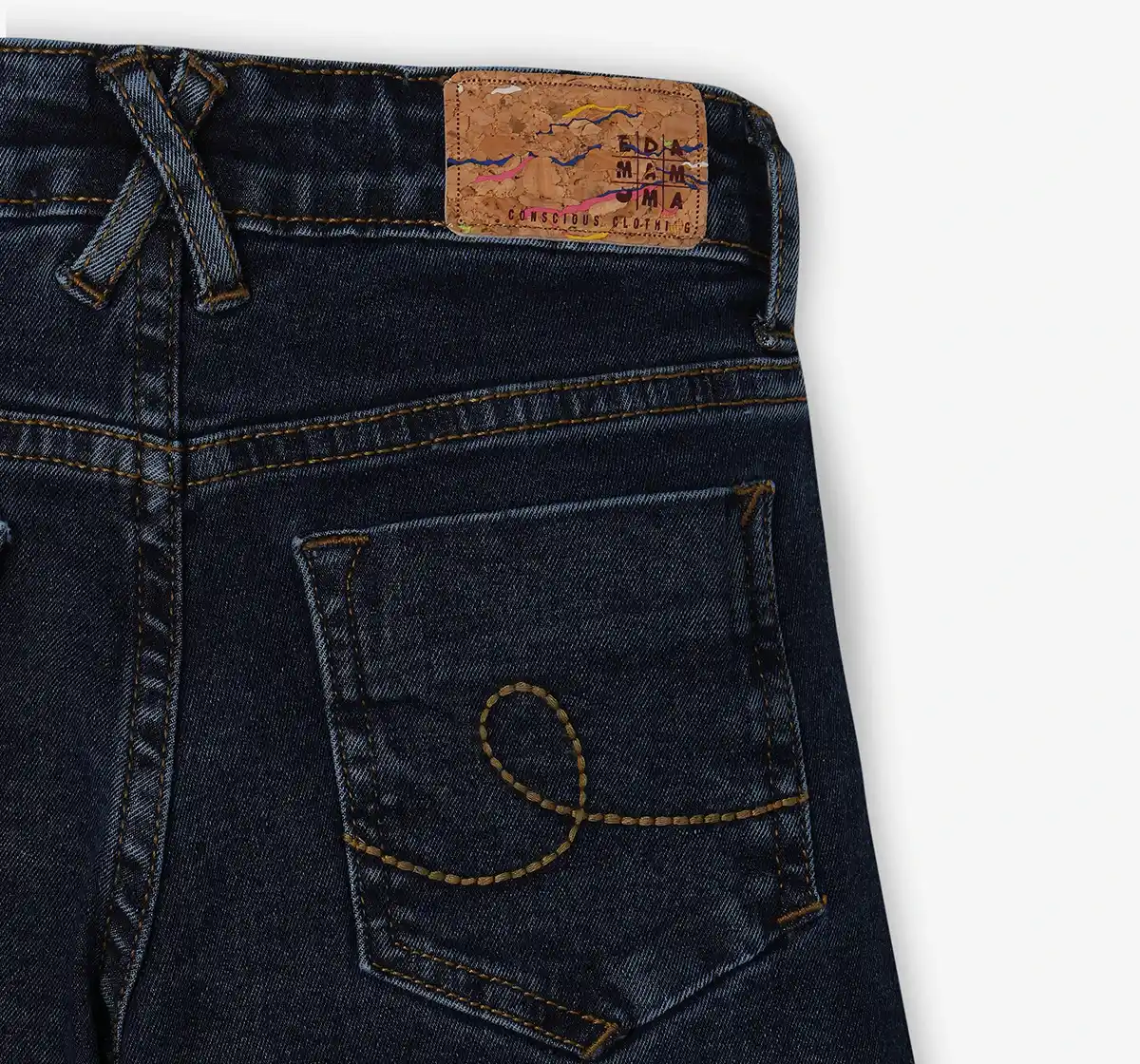 Boys 100% Cotton Jeans - Dark Blue