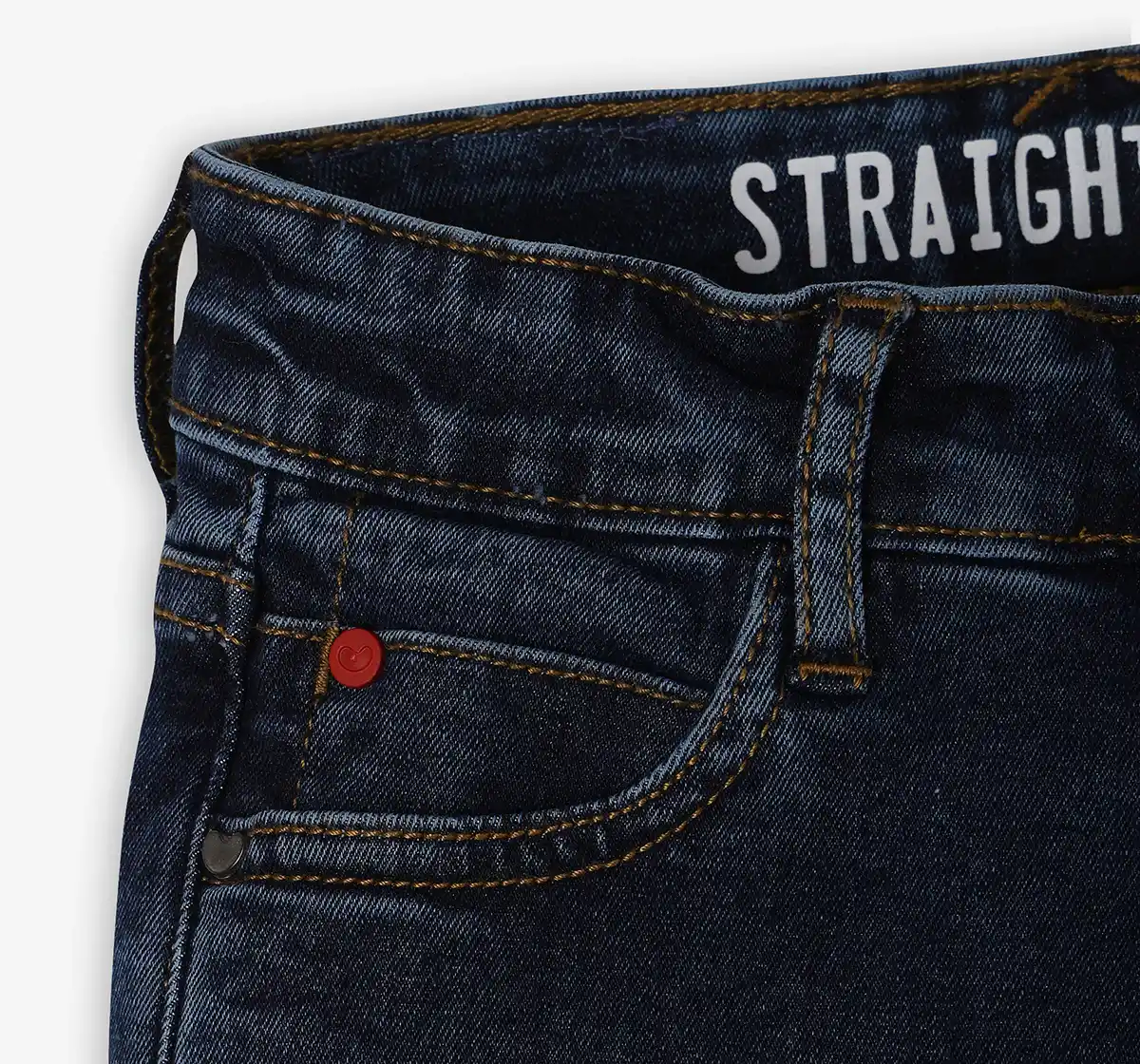 Boys 100% Cotton Jeans - Dark Blue