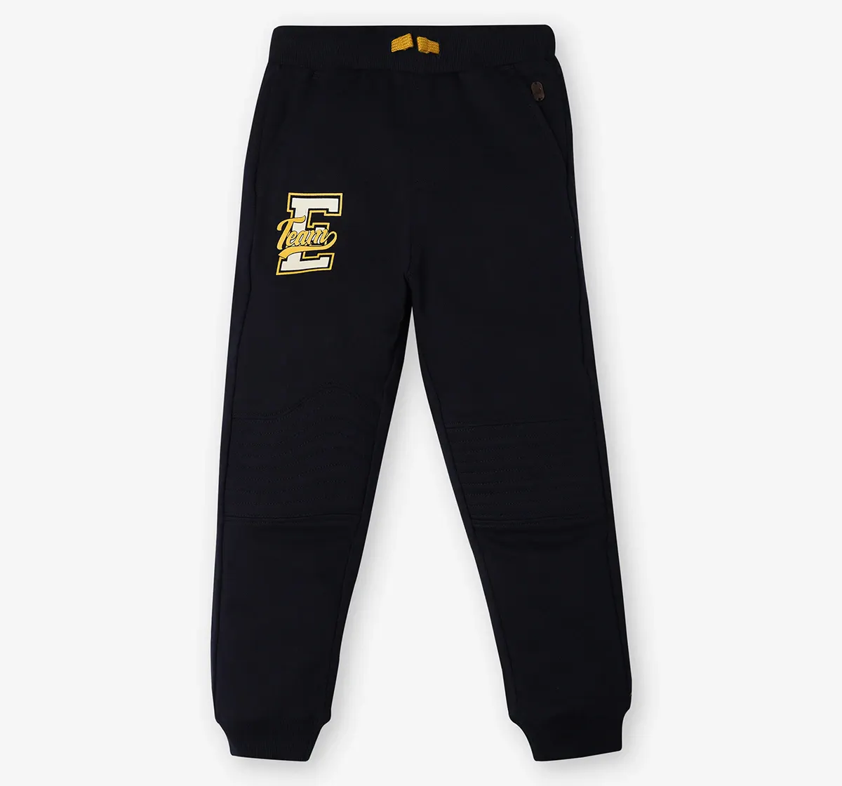 Boys 100% Cotton Joggers - Navy