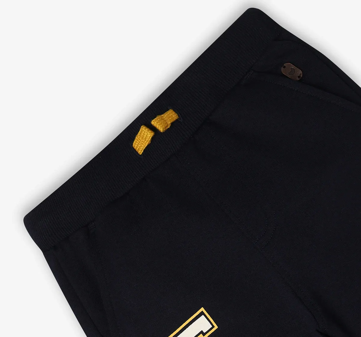 Boys 100% Cotton Joggers - Navy