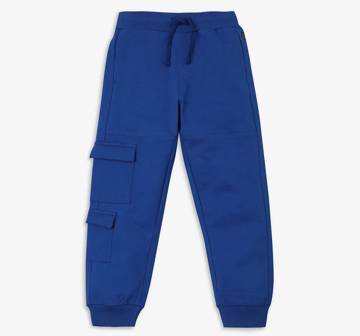 Boys 100% Cotton Joggers - Blue