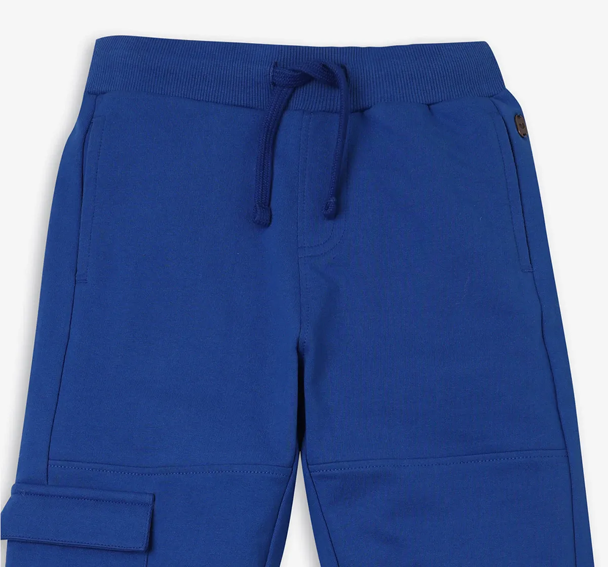 Boys 100% Cotton Joggers - Blue