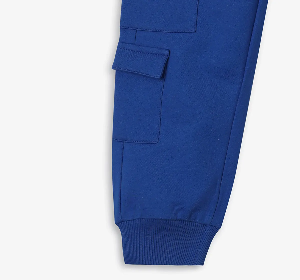 Boys 100% Cotton Joggers - Blue