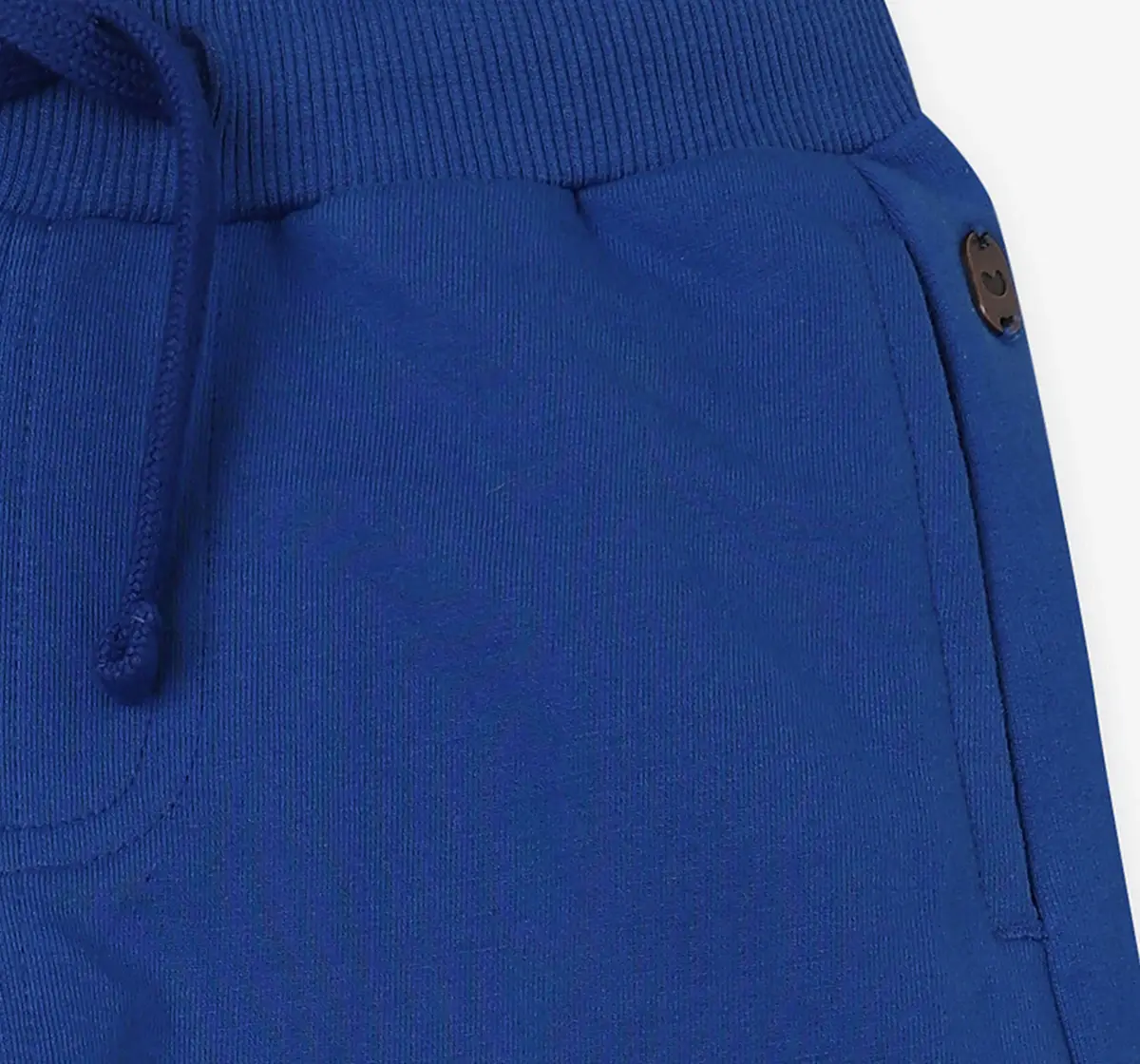 Boys 100% Cotton Joggers - Blue
