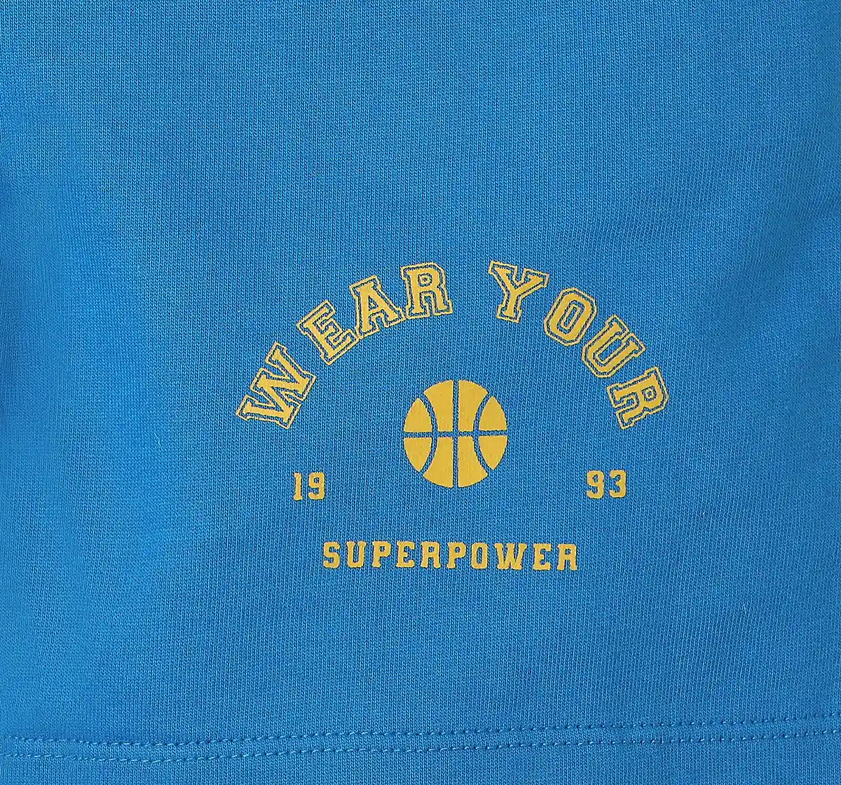 Boys 100% Cotton Co-Ord Set - Blue (Pack of 2)