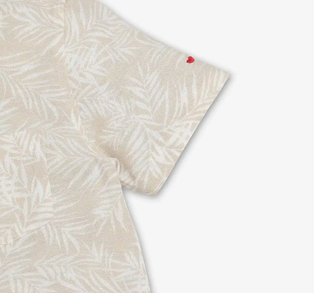 Boys 100% Cotton Co-Ord Set - Beige (Pack of 2)