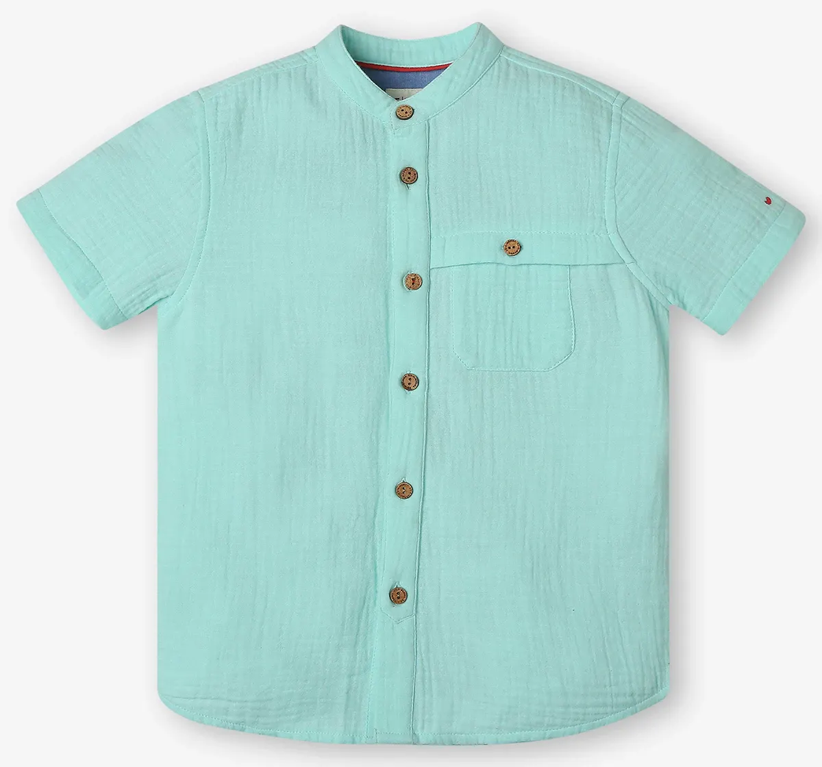 Boys 100% Cotton Co-Ord Set - Light Green (Pack of 2)