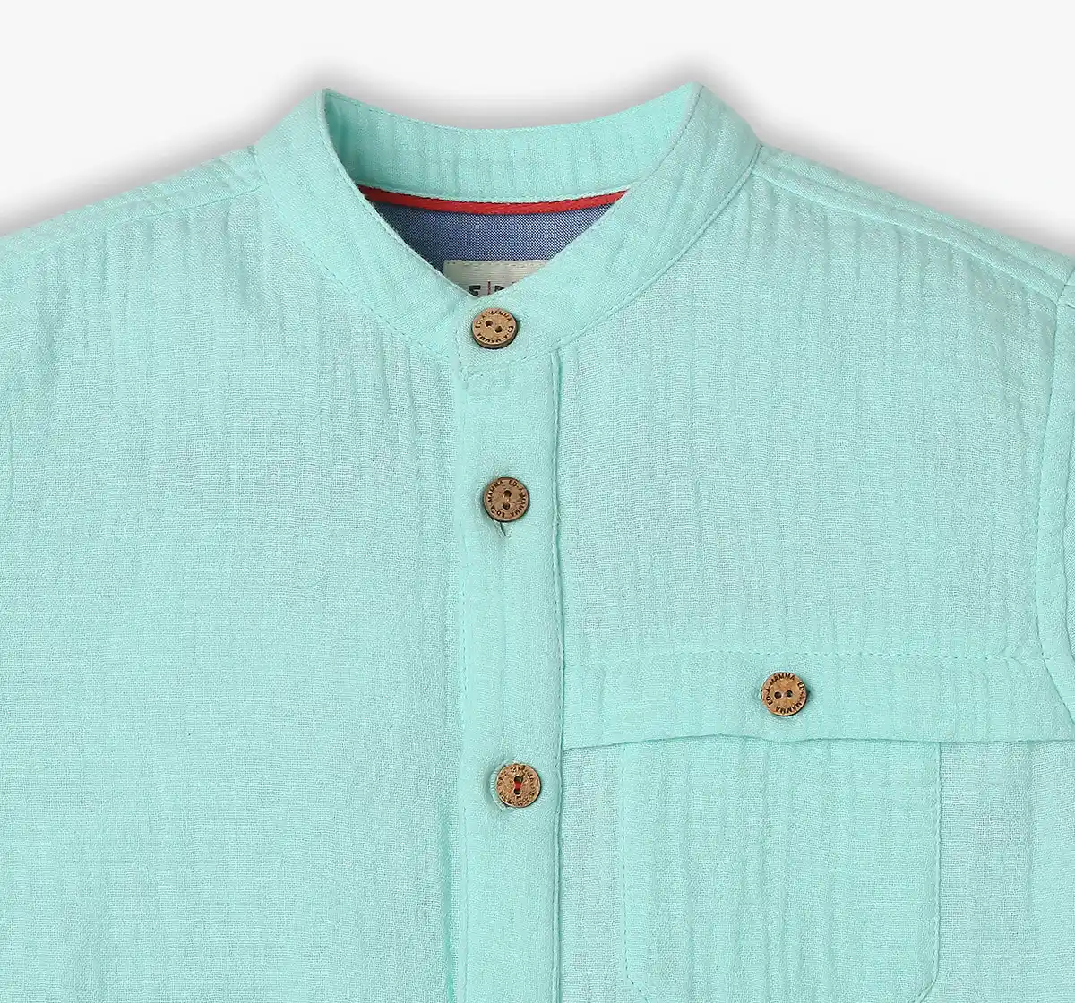 Boys 100% Cotton Co-Ord Set - Light Green (Pack of 2)