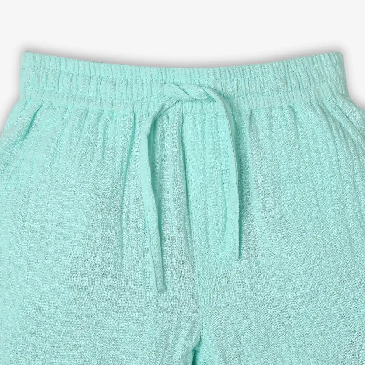 Boys 100% Cotton Co-Ord Set - Light Green (Pack of 2)