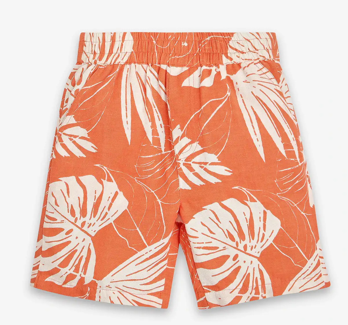 Boys Printed Co-ord Set - Orange
